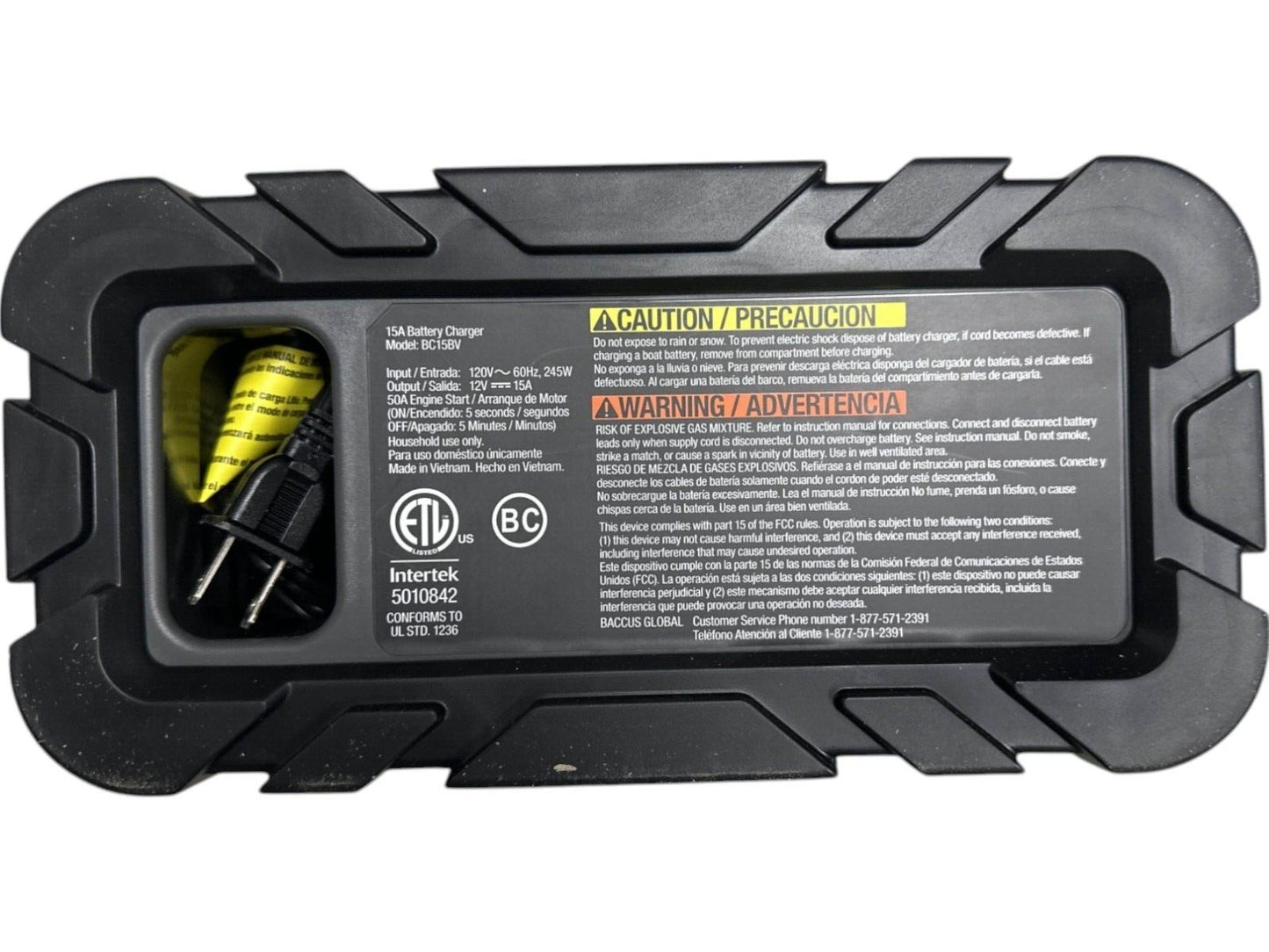 VECTOR BC15BV Battery Charger & Maintainer