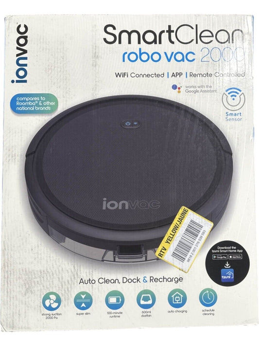 Ionvac SmartClean Robovac 2000 Vacuum Cleaner App/Remote Controlled