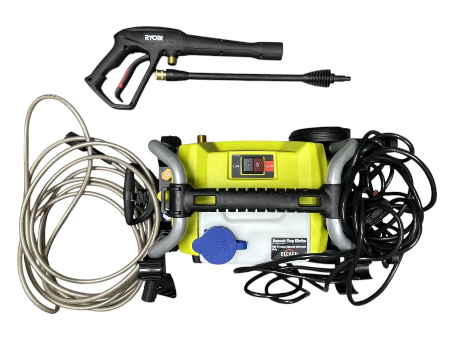 RYOBI 1900 PSI 1.2 GPM ELECTRIC PRESSURE WASHER RY1419MT -FOR PARTS-