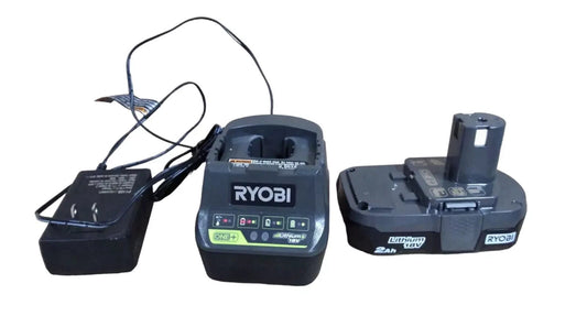 Ryobi 18V ONE+ 2.0AH COMPACT BATTERY P190 with Charger