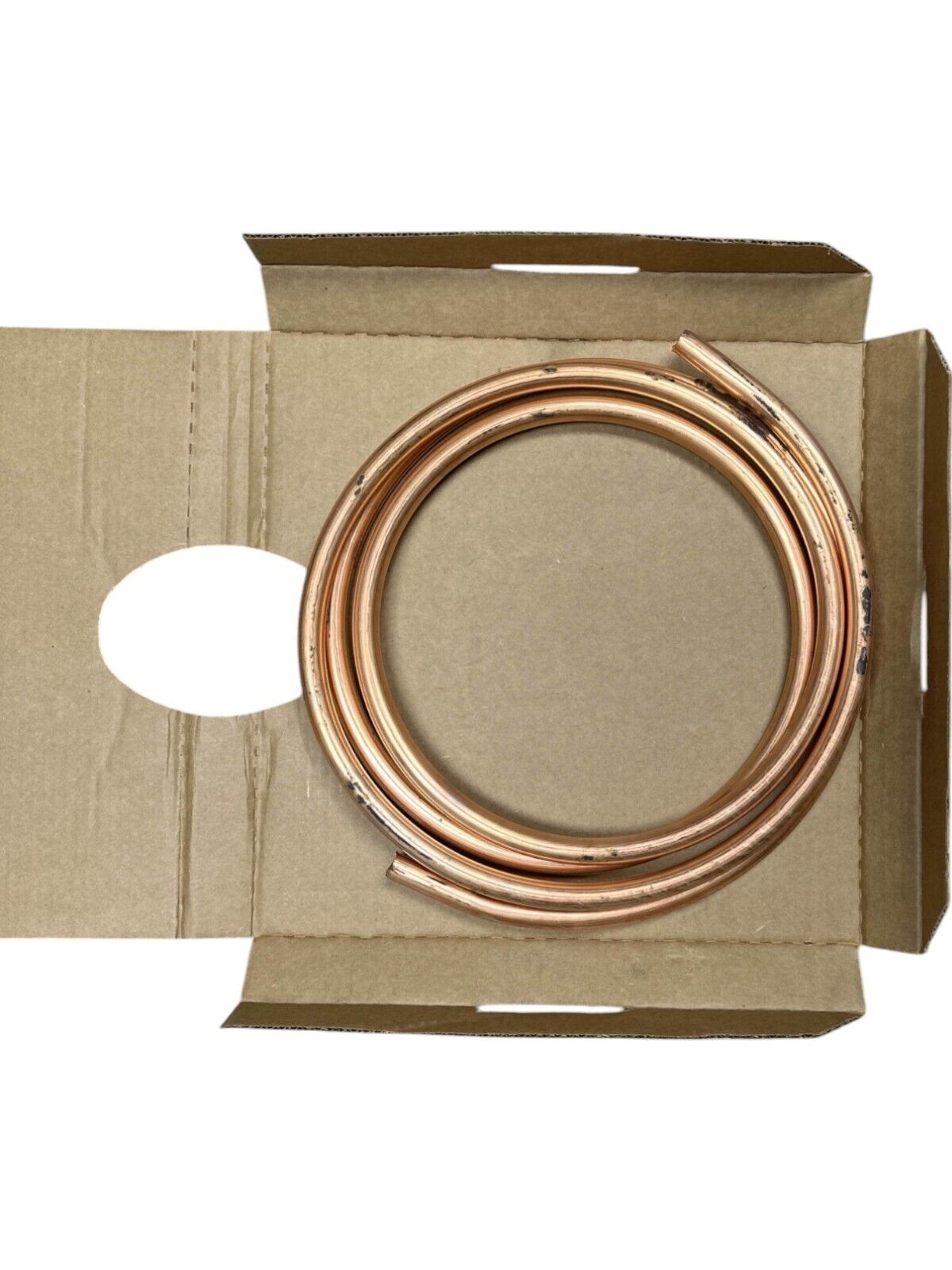 Mueller Streamline Copper Coil - 5/8" Outer Diameter - 10' Long - Utility Grade