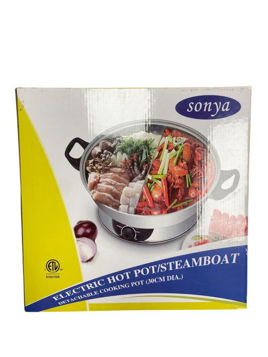 Sonya SHYS30 Shabu Hot Pot W/DIVIDER