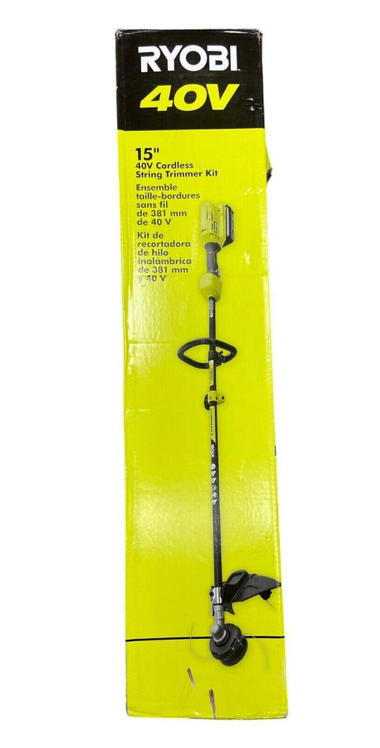 Ryobi 15" 40v Brushless String Trimmer RY40250 (Tool Only)