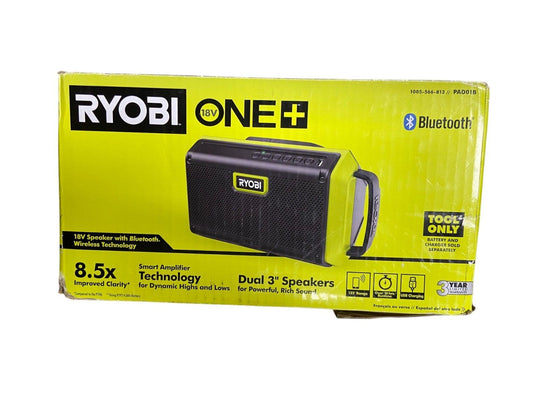 RYOBI PAD01B 18V Speaker with Bluetooth Wireless Technology (Tool Only) - Dirty