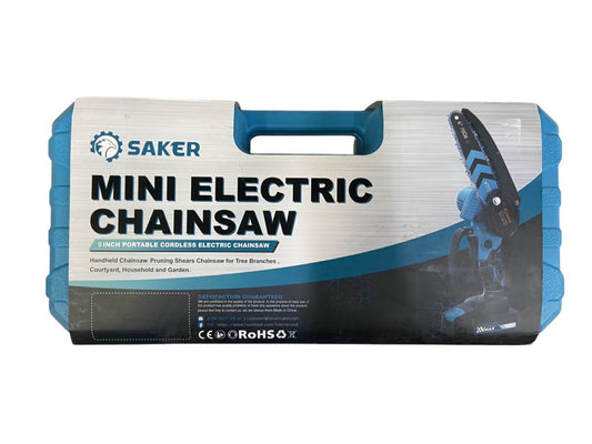 Saker Mini Chainsaw Portable Electric Cordless Small Handheld Chain Saw