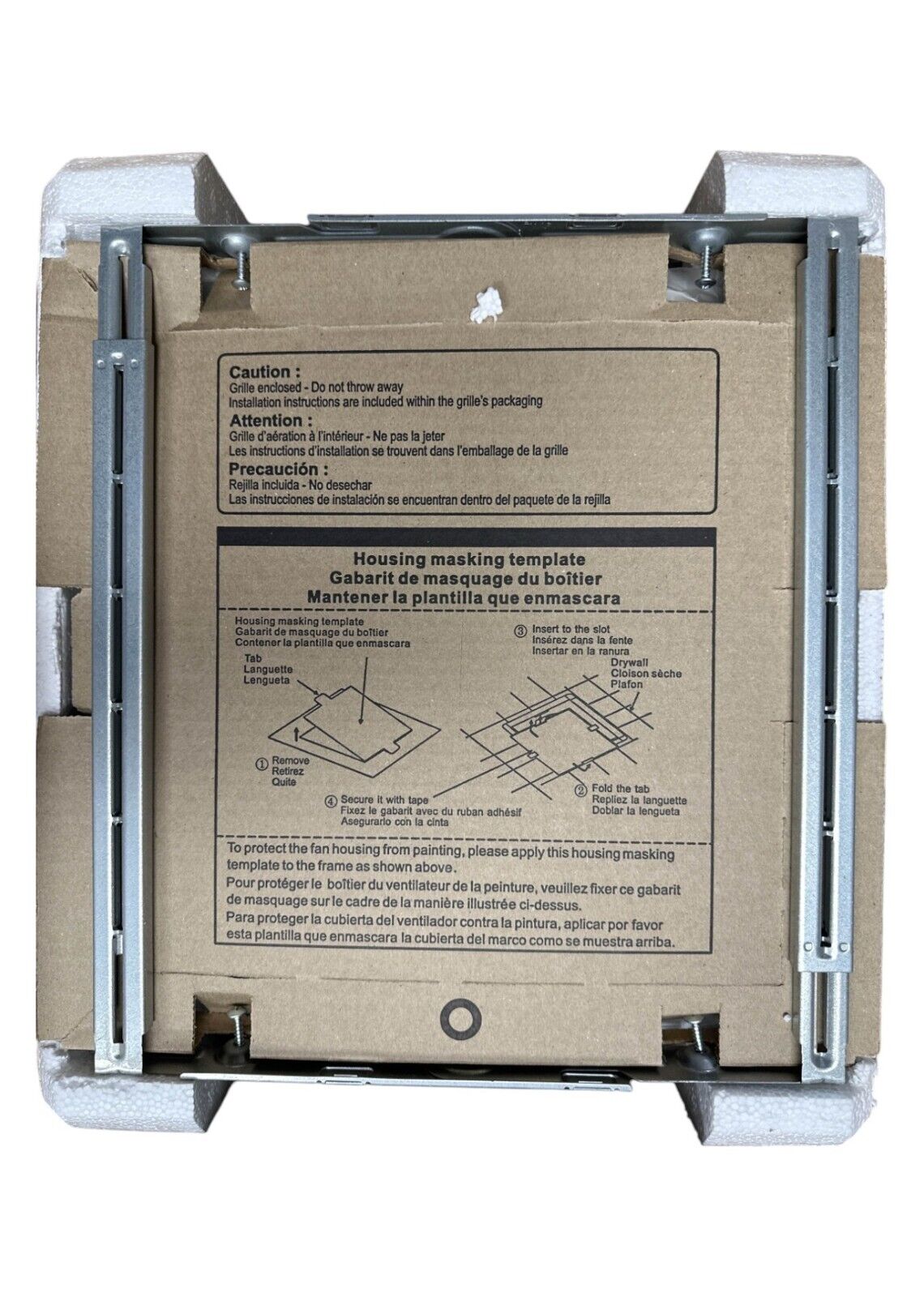 Panasonic FV-0511VQ1 WhisperCeiling DC Ventilation Fan - White