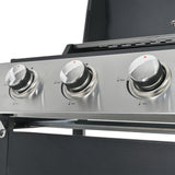 Propane Grill 3 Burner Barbecue Grill Stainless Steel Gas Grill