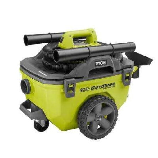 Ryobi ONE+ 18V 6 Gal. Cordless Wet/Dry Vacuum with Accessories (Tool Only)